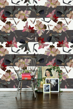 Load image into Gallery viewer, Tapestry Stripe Wallcovering