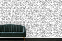 Load image into Gallery viewer, Tilt  Black White Wallcovering