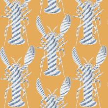Load image into Gallery viewer, Lobster Stripe Harvest Moon Wallcovering