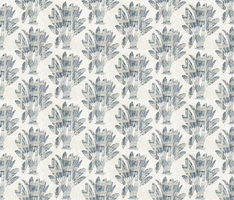 Palm Key Creme Wallcovering