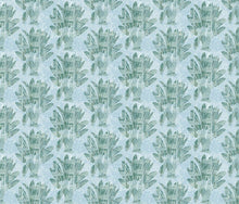 Load image into Gallery viewer, Palm Key Cornflower Fern Wallcovering