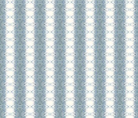 Peacock Milk Blue Chalk Cadet Wallcovering