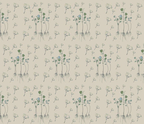 Root Biscuit Fern Wallcovering