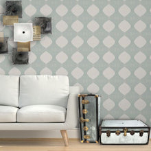 Load image into Gallery viewer, Wave Lite Grey Biscuit Wallcovering