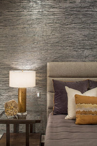 Waves White Cap Wallcovering