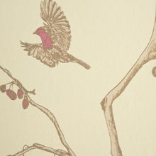 Load image into Gallery viewer, The English Robin   Parchment Wallpaper