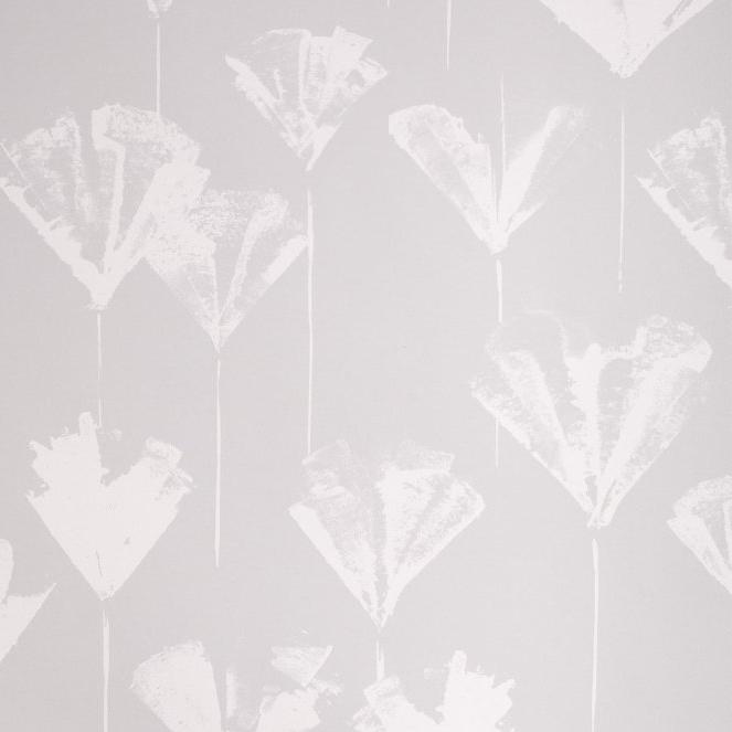 Botanica (Gray) Wallpaper