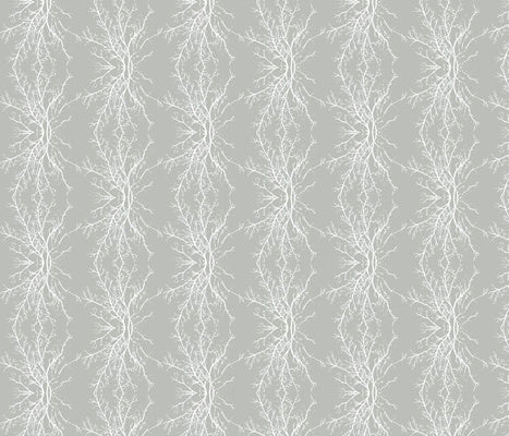 Coral Branchy Metropolitan Fabric