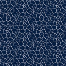 Load image into Gallery viewer, Crackle Indigo White Fabric