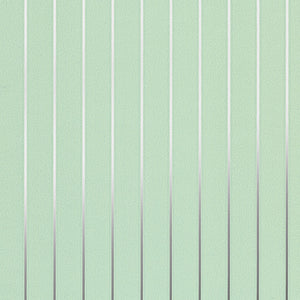 Pinstripe Green Silver Wallcovering