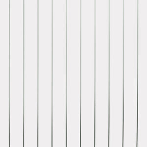 Pinstripe White Silver Wallcovering