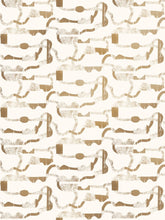 Load image into Gallery viewer, La Strada - Gold on Cream Wallcovering