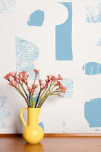 Load image into Gallery viewer, Silhouettes - Celeste on Cream Wallcovering