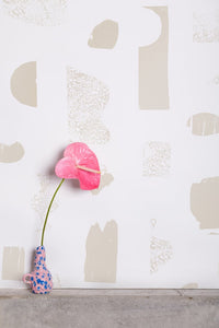 Silhouettes - Champagne on Cream Wallcovering