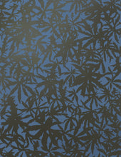 Load image into Gallery viewer, Wild Thing- Gunmetal on Navy Wallcovering