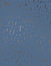 Load image into Gallery viewer, Bomba - Gunmetal on Navy Wallcovering