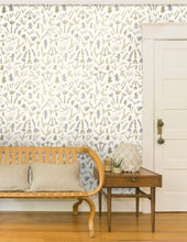 Load image into Gallery viewer, Cle Elum - Silver and Gold on Cream Wallcovering