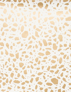 Ibo - Gold on Cream Wallcovering