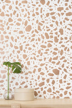 Load image into Gallery viewer, Ibo - Rose Gold on Cream Wallcovering
