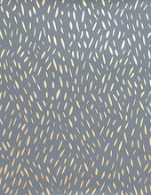 Load image into Gallery viewer, Palea - Gold on Charcoal Wallcovering