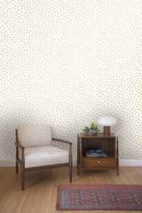 Sisters of The Sun - Gold on Cream Wallcovering