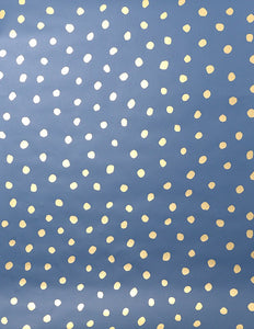 Sisters of The Sun - Gold on Navy Wallcovering