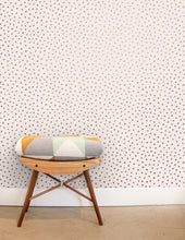 Load image into Gallery viewer, Sisters of The Sun - Gunmetal on Blush Wallcovering