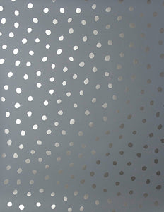 Sisters of The Sun - Gunmetal on Charcoal Wallcovering