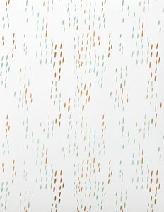 The Sou'Wester - Copper and Patina  Wallcovering