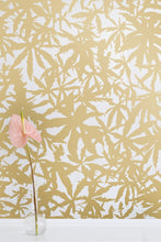 Load image into Gallery viewer, Wild Thing- Gold on Cream Wallcovering