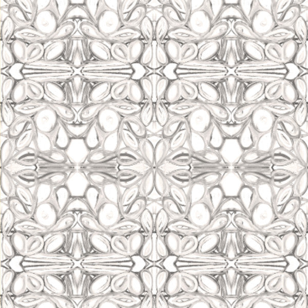 5114--2 Grey White Fabric