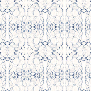 43014 Blue Wallcovering