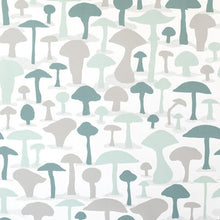 Load image into Gallery viewer, Mushroom Blue Wallcovering