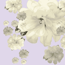 Load image into Gallery viewer, Gardenia Swirl Grande Lavender Wallcovering