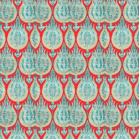Tandoor Poppy Fabric