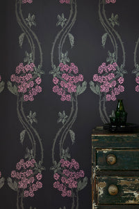 Autumn Berry - Blackberry Wallcovering