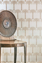 Load image into Gallery viewer, Marrakech Palm - Soft Gold Wallcovering