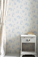 Load image into Gallery viewer, Promenade - Wedgewood Blue Wallcovering