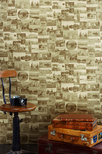 This Other Eden - Vintage Gold Wallcovering